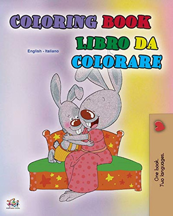 Coloring book #1 (English Italian Bilingual edition): Language learning colouring and activity book (English Italian Bilingual Collection) (Italian Edition)
