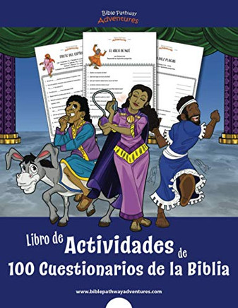 Libro De Actividades De 100 Cuestionarios De La Biblia (Spanish Edition)