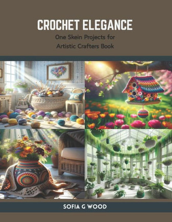 Crochet Elegance: One Skein Projects for Artistic Crafters Book