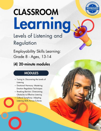 Levels of Listening and Regulation: Grade 8 - (4) 20-minute lessons