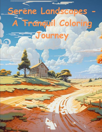 Serene Landscapes - A Tranquil Coloring Journey