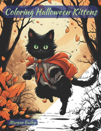 Coloring Halloween Kittens
