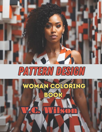 Pattern Design Woman Coloring Book