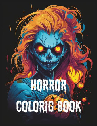 Horror Coloring Book for Adults