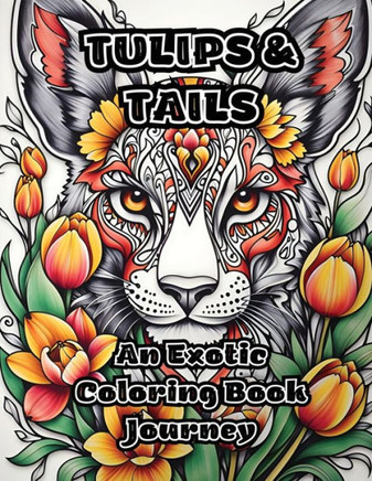 Tulips & Tails: An Exotic Coloring Book Journey