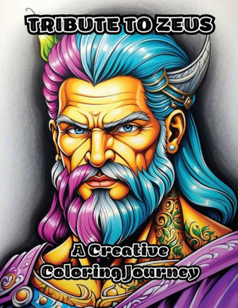 Tribute to Zeus: A Creative Coloring Journey