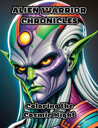 Alien Warrior Chronicles: Coloring the Cosmic Might