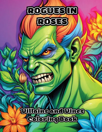 Rogues in Roses: Villains and Vines Coloring Book