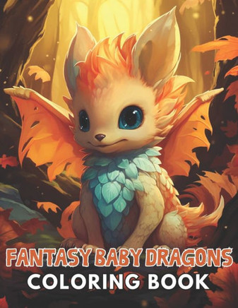 Fantasy Baby Dragons Coloring Book: New and Exciting Designs Suitable for All Ages