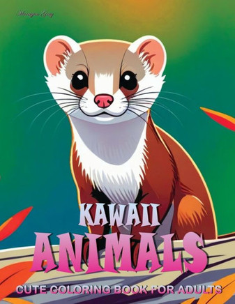 Kawaii Animals: Cute Coloring Books for Adults
