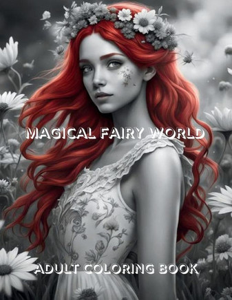 Magical Fairy World: Adult Coloring Book