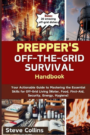 Prepper's Off-the-Grid Survival Handbook: Your Actionable Guide to Mastering the Essential Skills for Off-Grid Living (Water, Food, First-Aid, Securit