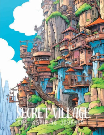 Secret Village: The Inspiring Journey: A Coloring Book of the Imagination Land