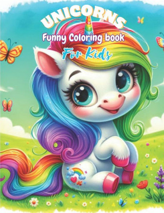 unicorns: Fun coloring book