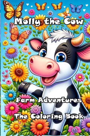 Molly the Cow Farm Adventures The Coloring Book