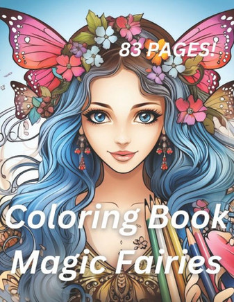 Coloring Book Magic Fairies