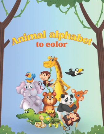 Animal alphabet to color