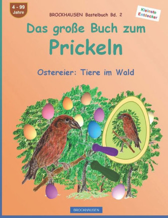 Das gro? Buch zum Prickeln: Ostereier: Tiere im Wald