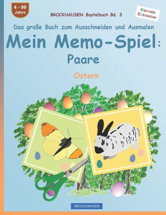 Das gro? Buch zum Ausschneiden und Ausmalen Mein Memo-Spiel: Paare: Ostern