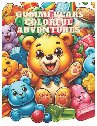 Gummi Bears Colorful Adventures: ""Hours of Coloring Fun for Kids Ages 2 to 10, with 56 Pages of Gummy Bear!