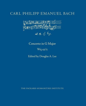 Concerto in G Major, Wq 43/5 (Cpeb: Cw Offprints)