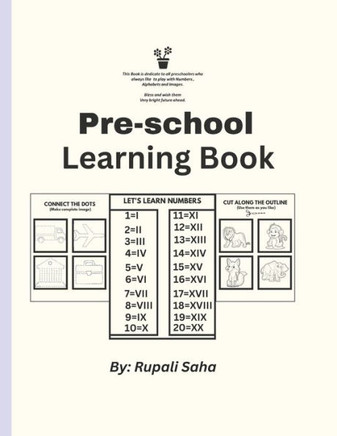 Preschool Learning Book: Children Activity Book