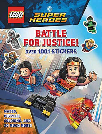 Lego Dc Comics Super Heroes: Battle For Justice (1001 Stickers)