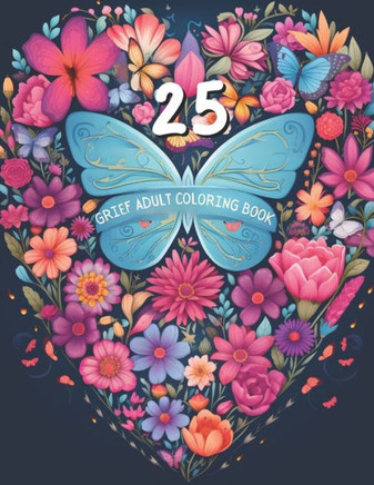 Grief Coloring Book For Adults