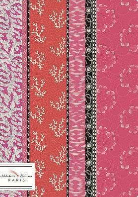 Alibabette Editions Paris The Pink Lady A5 Soft Touch Cover Notebook w/Paperback Binding 100 Pages, 8.25 by 5.9" (CA1B014)