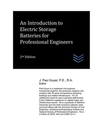 An Introduction to Electric Storage Batteries for Professional Engineers