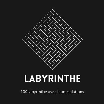 Labyrinthe: 8.5* 8.5* inch 200 page
