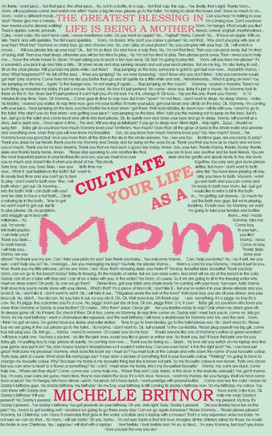 Cultivate Your Life As A Mom: The Greatest Blessing In Life Is Being A Mother