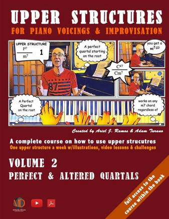 Upper Structures for Piano Voicings & Improvisation: Perfect & Altered Quartals