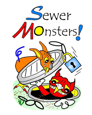 Sewer Monsters: With The Chicks & Their Coop Pets
