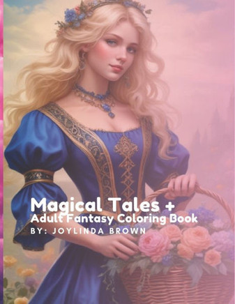 Magical Tales: A Fantasy Adult Coloring Book of Royal Courts, Mythical Creatures, and Enchanted Beings