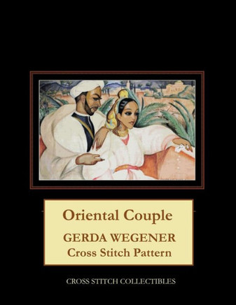 Oriental Couple: Gerda Wegener Cross Stitch Pattern