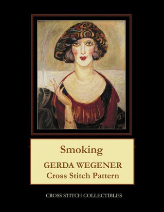 Smoking: Gerda Wegener Cross Stitch Pattern