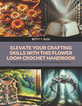 Elevate Your Crafting Skills with this Flower Loom Crochet Handbook: Design 8 Charming Accessories Adorned with Beautiful Blooms