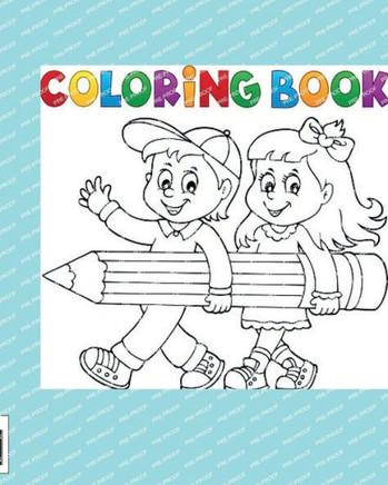 Color Kids Book: 3/8 years old
