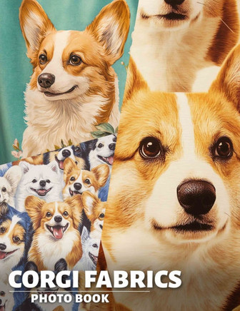 Corgi Fabrics Photo Book: Collection Of Corgi-inspired Designs For Crafting And Sewing Enthusiasts With 40 Stunning Images