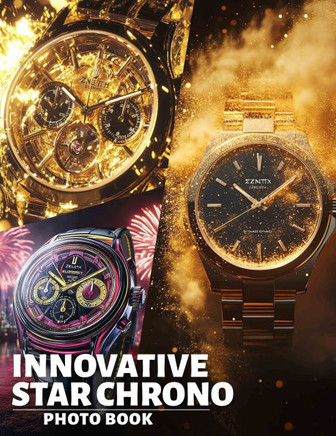 Innovative Star Chrono Photo Book: Explore Unique Timepieces Showcasing Stylish Designs And Features Through 40 Stunning Images