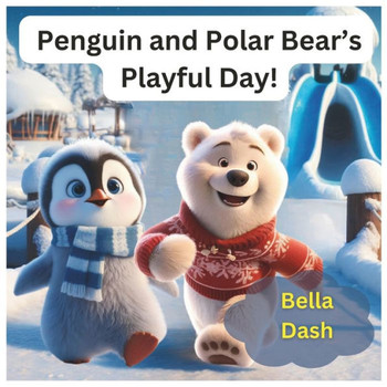 Penguin and Polar Bear's Playful Day: ""A Frosty Tale of Friendship and Joy""