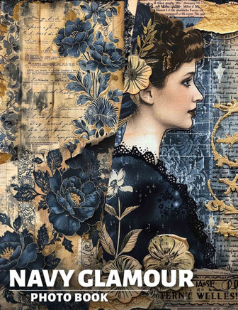 Navy Glamour Photo Book: Stunning Collection Of Elegant And Stylish Images Featuring Navy-Themed Fashion For All!