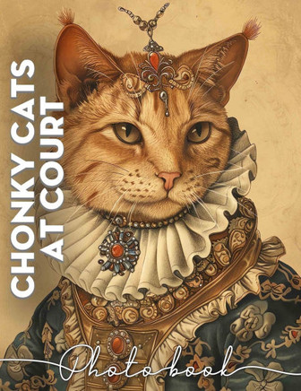 Chonky Cats at Court Photo Book: Adorable Fat Cats Captured In 40 Humorous Images Perfect For Cat Lovers