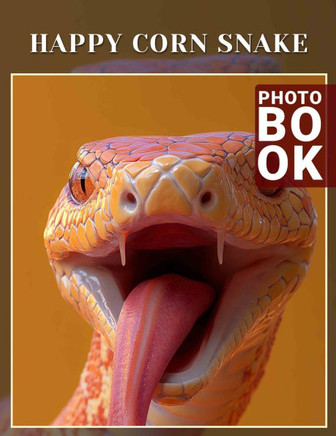 Happy Corn Snake Photo Book: A 40-Image Showcase Celebrating Corn Snakes' Beauty And Unique Patterns