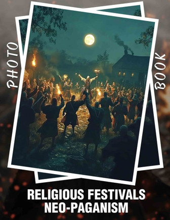 Religious Festivals Neo-Paganism Photo Book: Explore 40 Stunning Images Celebrating Modern Neo-Pagan Rituals And Traditions For Spiritual Connection