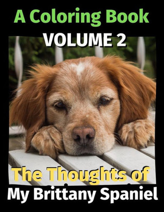 The Thoughts of My Brittany Spaniel: A Coloring Book Volume 2