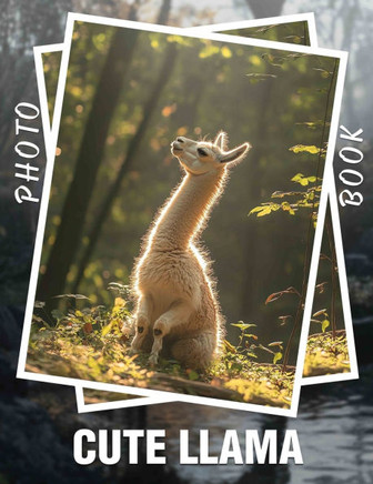 Cute Llama Photo Book: Charming Images Of Adorable Llamas Perfect For Kids And Adults To Enjoy