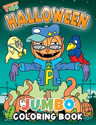 Jumbo Halloween Coloring Book for Kids: Happy Halloween Coloring Book with 50 Coloring Pages