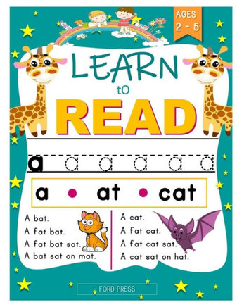 Learn to Read Phonic Activity Workbook: Teach Your Child to Read with our Easy Lessons, Words and Phonics Activity Workbook for Beginning Readers Ages